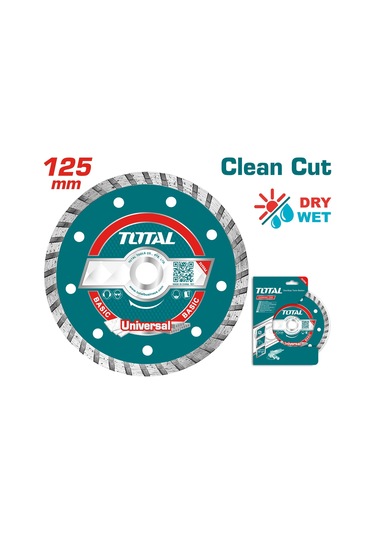 Total Turbo Elmas Disk 125 (5) x22 mm- Tac2131253