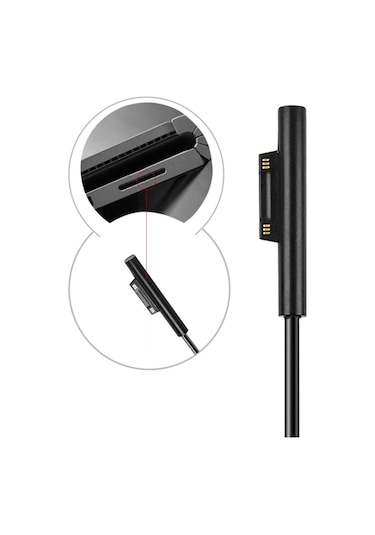 Dofolink Surface Cihazları İçin Usb Type-c Pd 15v Dönüştürücü - Pro 7/6/5/4/3/go/book, Laptop 1/2 Uyumlu Şarj Adaptörü
