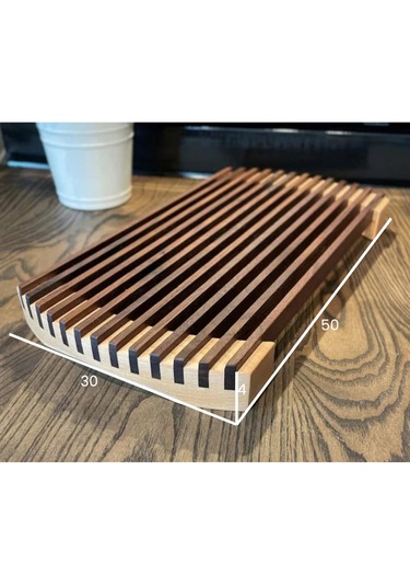 Çok Amaçlı Masif Ahşap Nihale Ve Sunum Tahtası