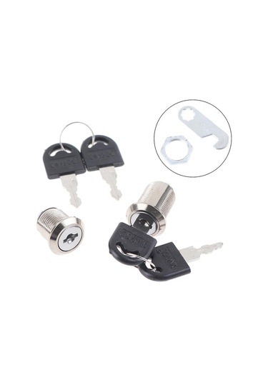 Donanım Silindir Kilitleri Kapı Dolabı Posta Kutusu Asma Kilit Çekmece Dolap Kilidi 30mm Aynı Anahtar