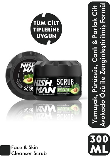 Nishman Avokado Özlü Yüz Ve Vücut Peeling 300 ML