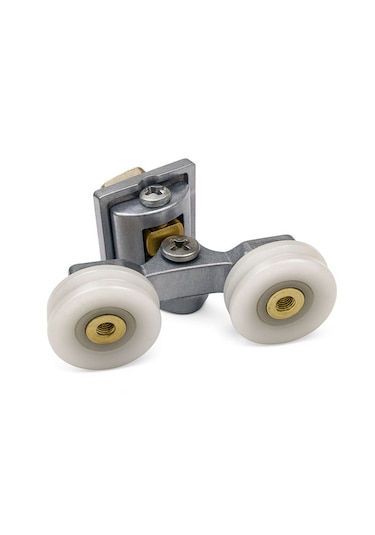Ayrıntıshop Duşakabin Kanallı Tekerleği 24mm 1 Adet Krom