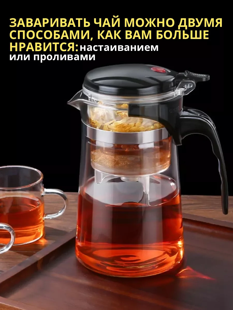 Ce Düğmeli Ve Filtreli 750 Ml Funfusa Demlik 182481736 Beyaz