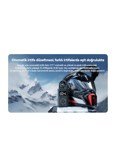 Xiaomi Qicycle N3 Elektrikli Taşınabilir Hava Pompası Genpa Gara