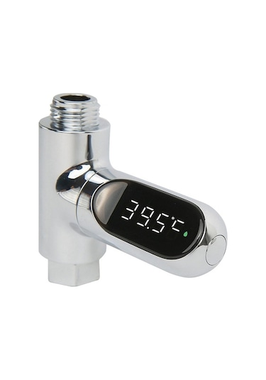 Yihemaoyi Duş Termometre Dijital Su Sıcaklığı Ölçer Monitör