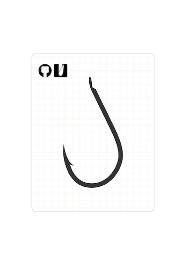 Fudo 1001 Chinu Black Nikel Olta Iğne Kanca