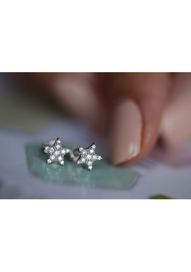 Reis Kuyumculuk Pimli Yıldız  Küpe