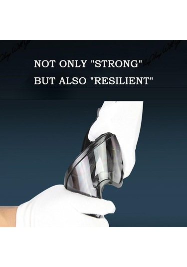 Yaozixa Endüstriyel Çalışma Göz Koruyucu: Toz Ve Çiziklere Dayanıklı, Cam Kullananlar İçin Uygun, Açık Görüş Sağlar - İnşaat, Laboratuvar Ve Dış Mekan İşleri Siyah