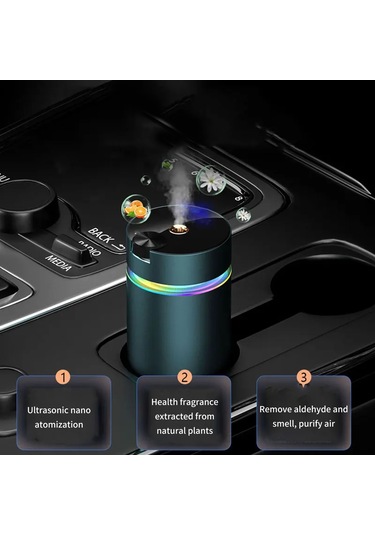 Tenfowee C5 Yeni Nesil Akıllı Araç Parfüm Difüzörü - Otomatik Püskürtme, Uzun Ömürlü Koku, Ev Ve Araç Kullanımı