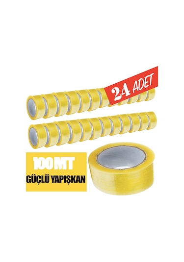 Koli Bandı 45Mm X 100 Mt Paket Koli Bantı  1313