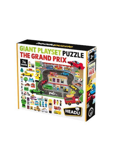 Headu Giant Playset Puzzle The Gran Prix