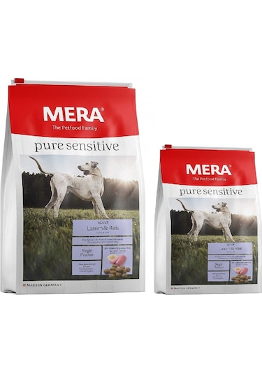 Mera Pure Sensitive Kuzu Etli Yetişkin Köpek Maması 12.5 + 4 KG