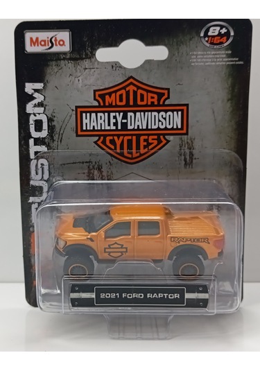 Maisto H.d 2021 Ford Raptor Pick-up 7 Cm Metal Model