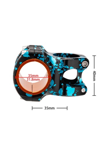 Ximistore9 Mtb Ultra Hafif Kolluk 31.8/35mm, Delikli Alüminyum, 144.7g, Siyah+kırmızı/mavi/gül Kırmızı+mavi/mor+mavi Seçenekli