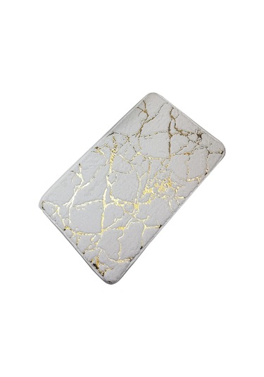 Beyaz Kısa Peluş Emici Halı Banyo Kaymaz Hızlı Kuru Ayak Mat Oturma Odası Yatak Odası Peluş Zemin Mat 60x90cm Beyaz