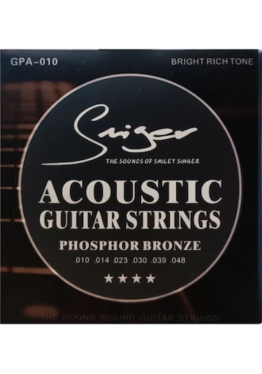 Smiger Gpa-010 Akustik Gitar Teli