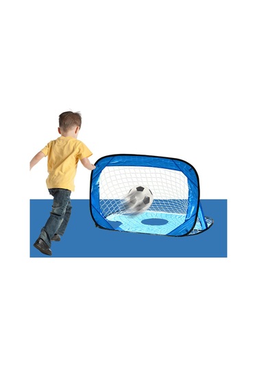 Homyl Çocuklar Futbol Kalesi Kale Çerçevesi Kolay Katlanır Açık Mavi