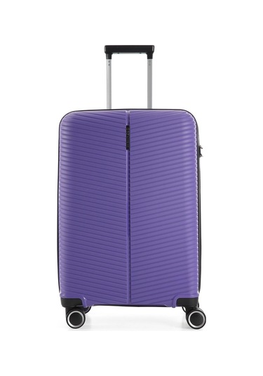 Ççs 5224 Polipropilen Büyük Boy Valiz-mor