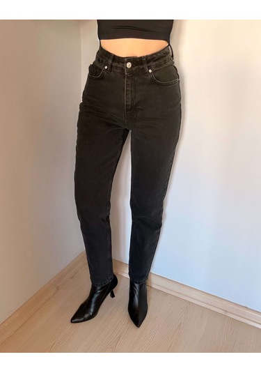 Siyah Dlv Mom Jean Siyah