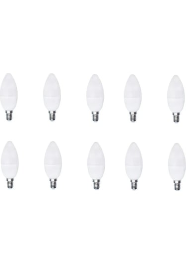 Kendal Kes209 10 Adet Led Li Buji Ampul 8w 720 Lümen - Soğuk Beyaz