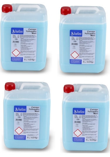 Birka Mavi Çamaşır Yumuşatıcısı 4 x 5 L