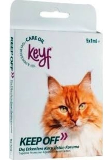 Keyf Dış Etkenlere Karşı Koruma Kedi Damlası 5x1gr