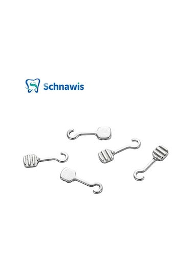 10 Adet Diş Ortodonti Kıvrılabilir Kanca Sürgülü Top Kanca Kıvrılabilir Kanca Durdurma Kilitleri Çıkarılabilir/etkinlik Archwires Üzerinde Sabit Brace 3