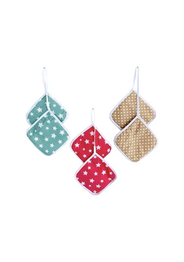 3 Adet Tutacak Seti Isıya Dayanıklı Tencere Tepsi Ve Tava Için Mutfak Pişirme Aksesuarı & Karışık