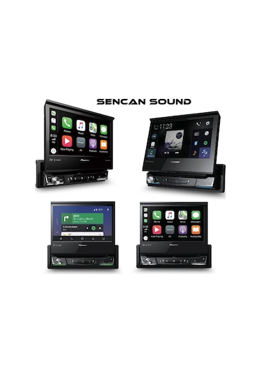 Pioneer Avh Z7250bt Indash Carplay Multimedya - Sencan Sound