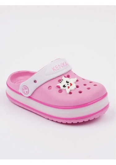 Kenka Jibbitz'li Parlayan Kroksite 149205585 Pembe