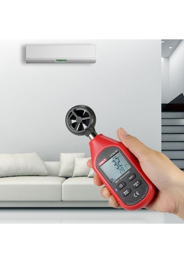 Uni-T Ut363Bt Bluetooth Mini Dijital Rüzgar Ölçer Anemometre