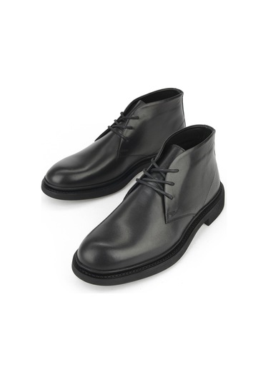 Ziya, Erkek Hakiki Deri Bot 153986z4065 Siyah 153986z4065 000 Siyah