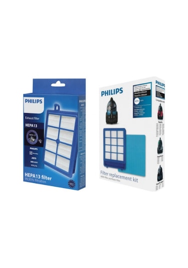 Phılıps Uyumlu Fc9919/07 Marathon Ultimate Ön Filtre Ve Hepa Filtre Seti