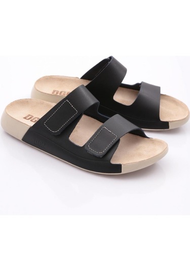 Dgn P27 Kadin Çift Bantli Terlik P27-1512-R1534 Siyah