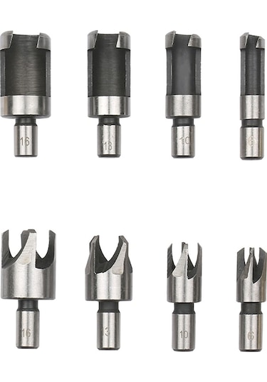 Yihemaoyi Ağaç İşleme Pah Delme Aracı Ahşap Kesici 8 Adet