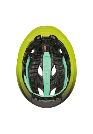 Lazer Strada Kineticore Yol Kask Mat Koyu Gri Flash Sarı L 58/61cm Siyah