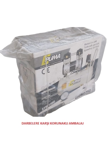 Puma PSLY50 1.5 M 50 L Yağsız Kompresör