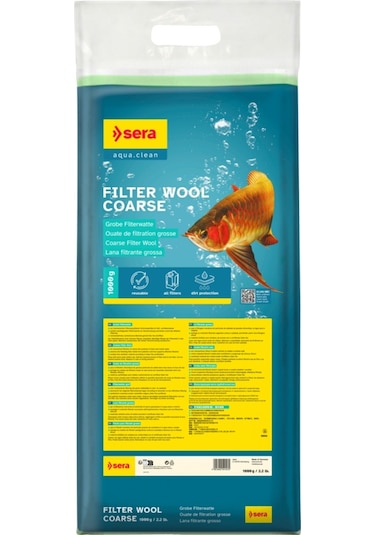 Sera Elyaf Coarse Kalın Yeşil 1 KG