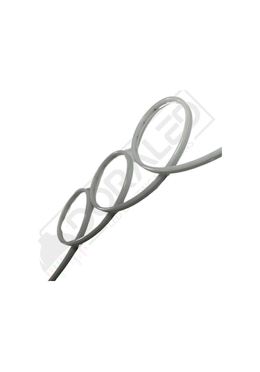 12 Volt 6x12mm Beyaz Esnek Neon Led 5 Metre 1 Cm'de Kesilebilir.