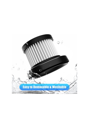 Tenfowee 6000pa Güçlü Emme, Hepa Filtre & 2 Fırça Ucuyla Ev/araba Kullanıma Uygun 120w Usb Şarjlı Mini El Fırçası Süpürge