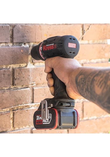 Kress KUC31.91 20V Kömürsüz Profesyonel Şarjlı Darbeli Matkap Akü Dahil Değildir