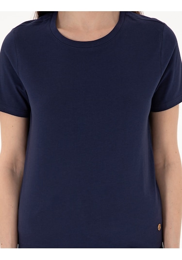 Pierre Cardin Kadın Lacivert Tişört 50305766-vr033 Lacivert