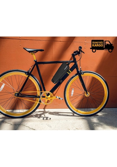 Fortegt Xbyc 820 Bisiklet Kadro Üçgen Çanta Siyah