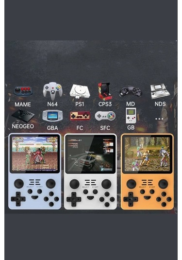 İthalat Powkiddy Rgb20s 64gb Gamepad - Beyaz