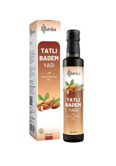 Nutribio Tatlı Badem Yağı Soğuk Sıkım 250ml 250 ML