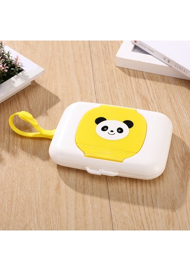 Geekyou Baby Bebek Islak Mendil Kutusu Taşınabilir Dışarı Çıkışlar İçin Yeni Tasarım Yumuşak Materyal Havuz Aktivitesi Esyası Mavi