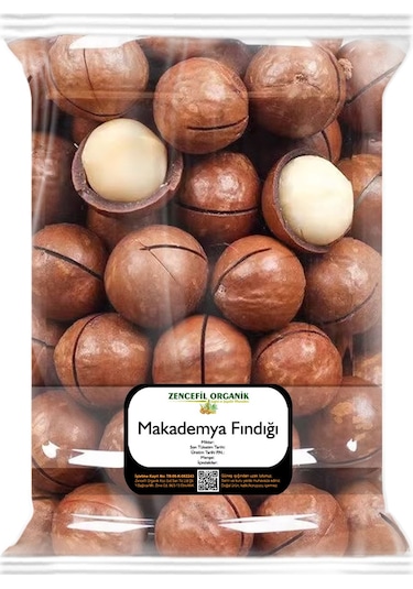 Kabuklu Makademya Fındığı 500 Gr. Makedemya Cevizi Kabuklu Macadamia Nuts 500 G