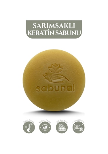 Sabunal Sarımsaklı Keratin Sabunu 2 Adet - Saç Besleyici Sabun
