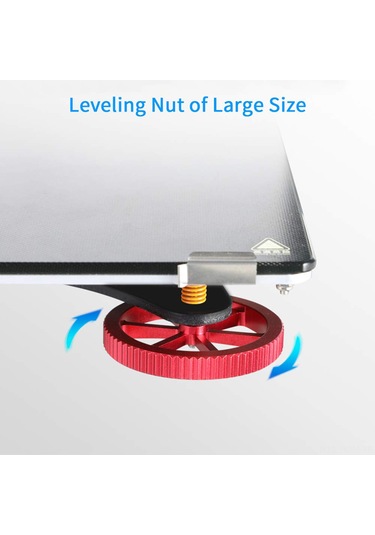 Suofeng Metal El Ayarlı Vida Somunu Seti - 60mm Çap, 10mm Yay, 4 Adet