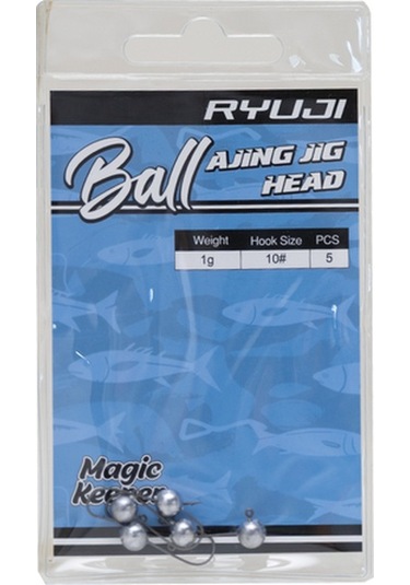 Ryuji Ball Ajing Jighead No:10 5 Adet Zoka 0.8g